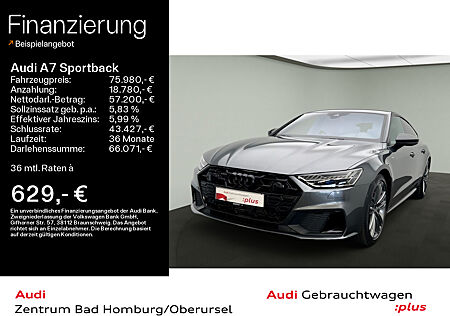 Audi A7 Sportback 55 TFSI e quattro S line*Navi*Matrix*B&O*AHK*PDC*Virtual Cockpit*Kamera*Sitzheizung