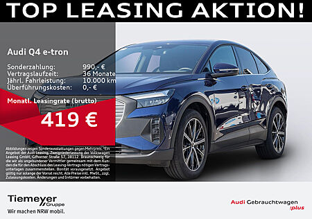 Audi Q4 e-tron Q4 Sportback 40 S LINE LM20 WÄRMEP