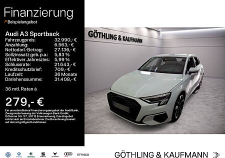 Audi A3 Sportback 35 TFSI 2x S line S tro*B&O*S-Sitze*19''*LED*Virtual*Smartphone Interface*