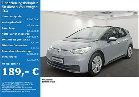 VW ID.3 Pure 110 kW LED NAVI PDC KLIMA ZV