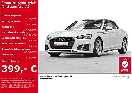 Audi A5 Cabrio 40 TDI QUATTRO S-LINE KAMERA LEDER DAB