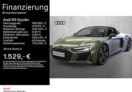 Audi R8 Spyder V10 quattro performance UPE270*LASER*MAGNETIC*KERAMIK*NAVI-PLUS*KAMERA*20ZOLL