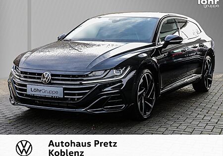 VW Arteon Shooting Brake 2.0 TSI DSG 4M R-Line AHK, 360°Kam., Standhzg., Pano., Leder Nappa,