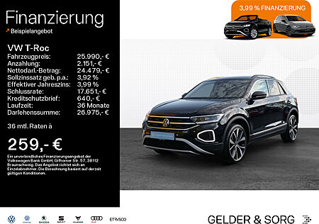 VW T-Roc Style 1.0 TSI Virtual*AHK*19Z*ACC*Navi*RFK