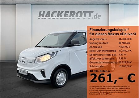 Maxus eDeliver 3 eDeliver3 50 kWH L2 Kasten lang Bluetooth Klimaauto. Tempomat