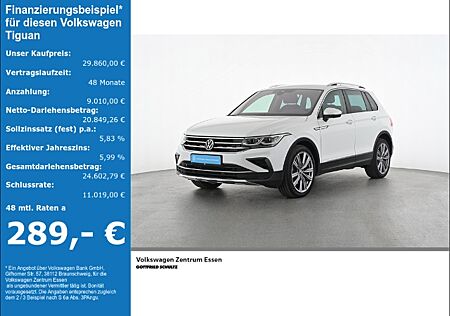 VW Tiguan Elegance 4Motion TDI DSG Matrix Navi PDC