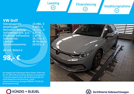 VW Golf MOVE 1,0 TSI DSG*Nav*LED*ACC*Gar.-02/29