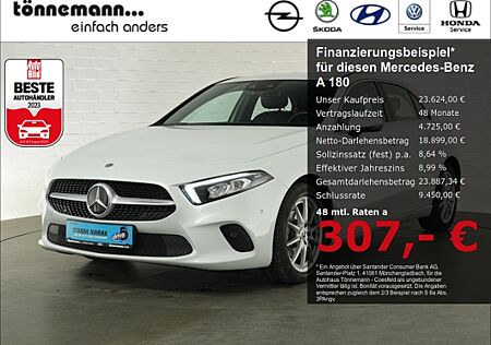 Mercedes-Benz A 180 PROGRESSIVE+AHK+LED+NAVI+RÜCKFAHRKAMERA+PARKASSISTENT+KEYLESS GO