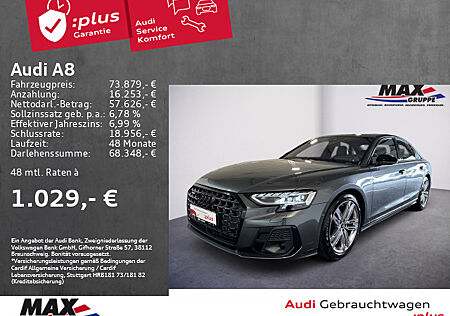 Audi A8 55 TFSI Q S LINE HD-MATRIX+AHK+PANO+RAUTE+RSE