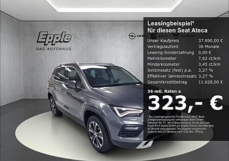 Seat Ateca Style Edition 2.0 TDI 110 kW (150 PS) 7-Gang DSG AHK Navi Rückfahrkamera