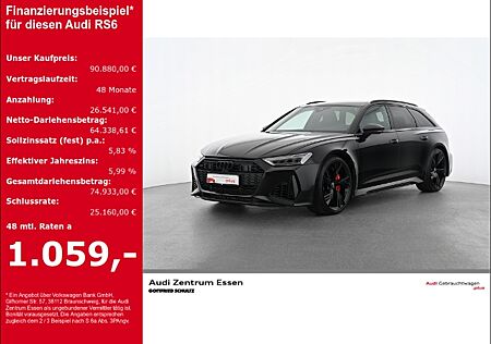 Audi RS6 Avant 4.0 TFSI quattro S-TRONIC B&O NAV PLUS PANO RÜFA LED SHZ MUFU