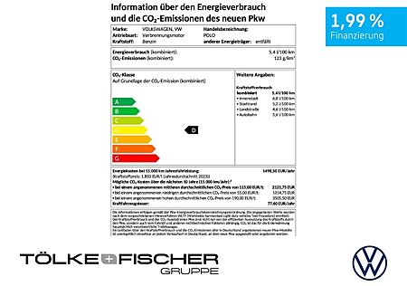 VW Polo MOVE 1.0 l TSI OP DSG Virtual ACC DynLicht