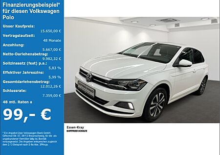 VW Polo United 1.0 TSI AHK Sitzheizung Climatronic