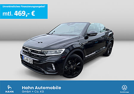 VW T-Roc Cabriolet R-Line 1,5TSI DSG Navi Kam AHK BLACK 19'