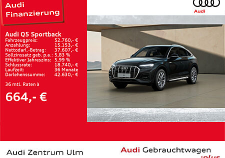 Audi Q5 Sportback advanced 40 TFSI qu. S tronic MATRIX NAV+ AHK HUD