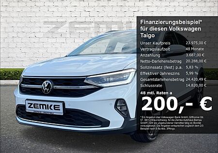 VW Taigo 1.0 TSI Style digitales Blendfreies Fernl