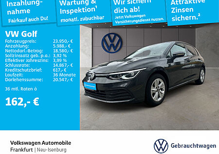 VW Golf VIII 1.5 TSI Life Navi LED Heckleuchten Sitzheizung Leichtmetallfelgen