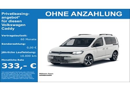 VW Caddy Life 5-Sitzer 1.5 l TSI 85 kW (116 PS) Radstand: 2755 mm KR