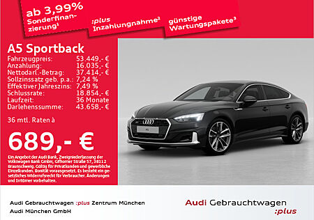 Audi A5 Sportback 45 TFSI qu. S tronic advanced ACC/Kamera/Matrix