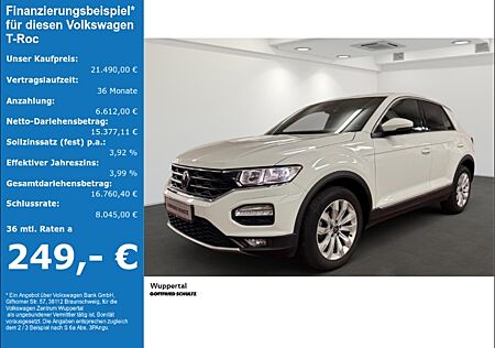 VW T-Roc 1.5 TSI Sport KAMERA SHZ PDC KLIMA LM ZV