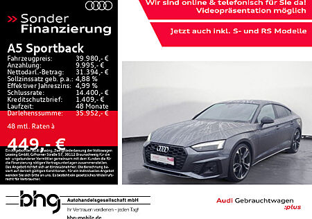 Audi A5 Sportback 50 TDI quattro S-Line Virtual Matrix