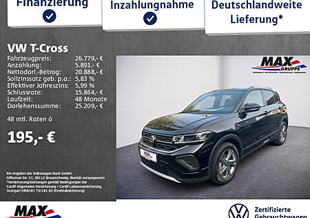 VW T-Cross 1.0 TSI DSG R-LINE MATRIX-LED+NAV+VC+KAM