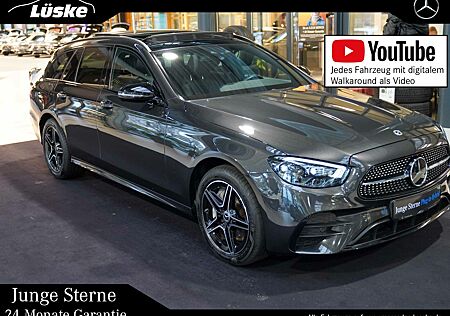 Mercedes-Benz E 300 de T 4M AMG Line Night Burmester Memo Pano