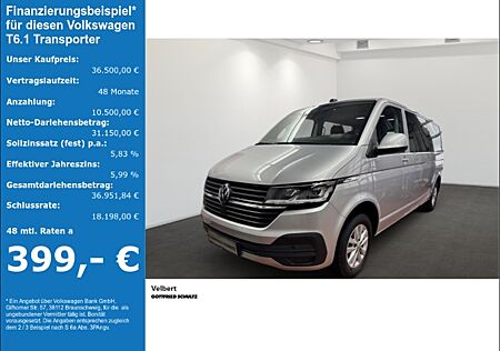 VW T6 Caravelle T6.1 Transporter Caravelle 9-Sitzer lang 2.0 Trendline FWD Langer Radstand - AHK Standheizung Kamera Klima LED