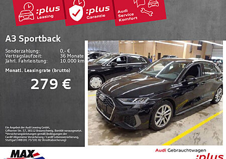 Audi A3 Sportback 35 TDI S-LINE LED+KAM+AHK+VCP