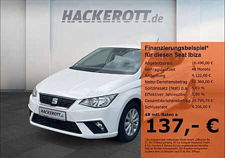 Seat Ibiza STYLE 1.0 ECOTSI 85 KW (115 PS) 6-GANG STA LED-Tagfahrlicht Multif.Lenkrad