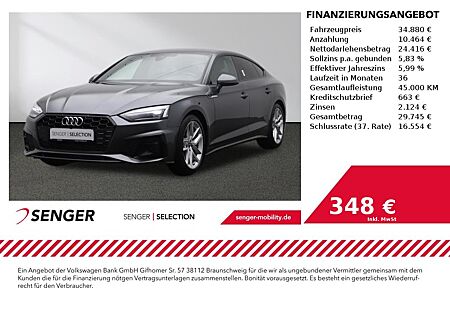 Audi A5 Sportback S line 35 TFSI MMI LED Kamera