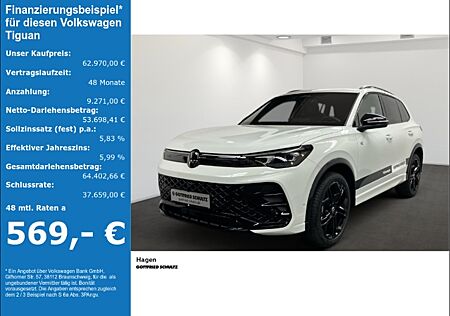 VW Tiguan R-Line 2 0 TDI DSG 4MOTION Black StyleStandhzg+AHK+LEDER+PANO