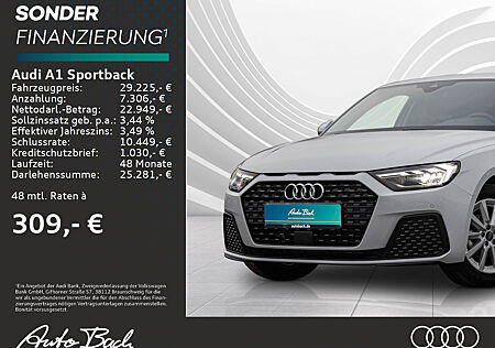 Audi A1 Sportback 25 TFSI 70(95) kW(PS) Schaltgetriebe