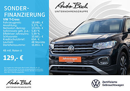 VW T-Cross 1.0 TSI "ACTIVE" Navi Sitzheizung ACC EPH DAB