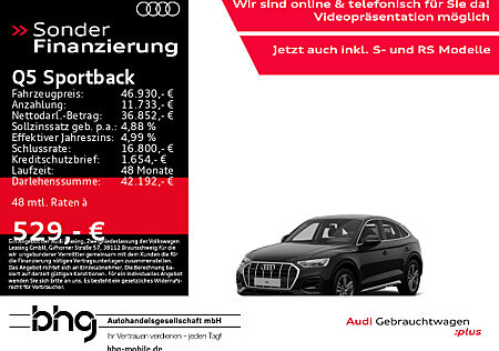 Audi Q5 Sportback 40 TDI quattro S-tronic advanced