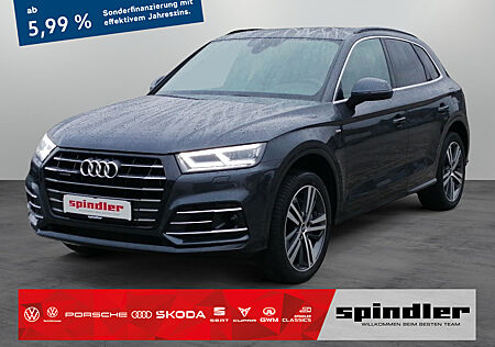 Audi Q5 55 TFSIe qu Pano Matrix Navi 20" Leder S line