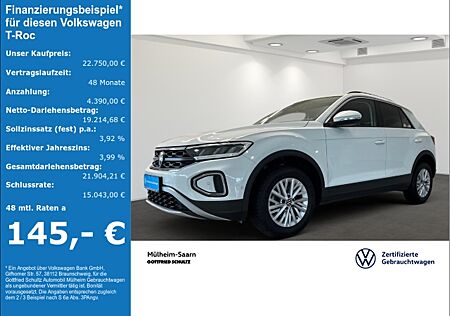 VW T-Roc 1.0 TSI Life App-Connect LED DAB Navi