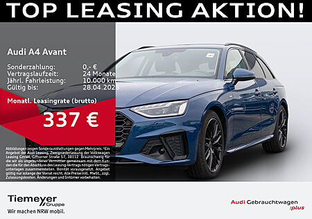 Audi A4 Avant 35 TDI S LINE MATRIX LM18 ALCANTARA AHK