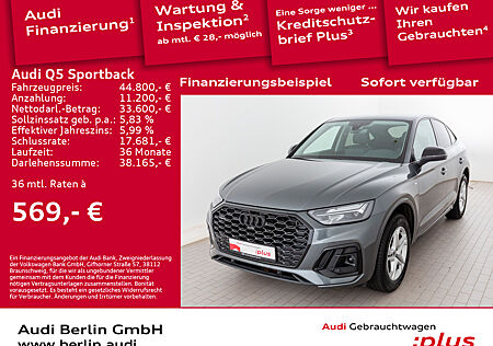 Audi Q5 Sportback TFSI e S line 50 qu.S tr. VIRTC ACC