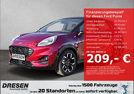 Ford Puma 1.0 EcoBoost Mild Hybrid ST-Line X Berry Klima/Teileder/Navi/B&O Soundsystem