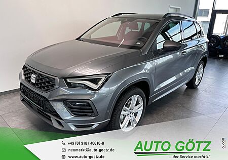 Seat Ateca FR DSG AHK*Navi*DAB*VZE*LED*ACC*SmartLink*DigiCockpit*elektr. Heckkl.*Kamera*ParkAssist*Kessy*BlindSpot*Freispr.*Sitzheiz*PDC*vo+hi*Alu*LichtAssist*SpurAssist*Connect*Sunset*ZV-Funk*4xEFH*Ladeboden*Lenkradheiz*beheiz.Frontscheibe*Nebel*Reserverad*Armlehne*Metallic