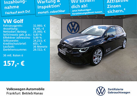 VW Golf VIII 2.0 TSI DSG GTI Navi LED Heckleuchten Leichtmetallfelgen 2,0 GTI BT180 TSID7F