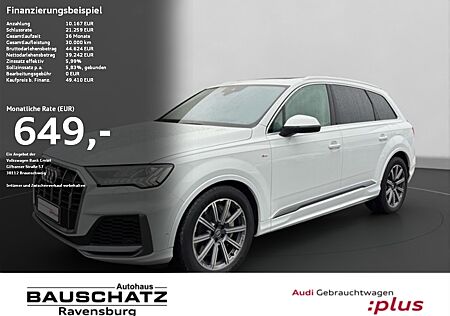 Audi Q7 55 TFSI e quattro S line AHK*PANO*MATRIX*B&O