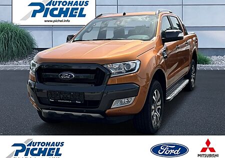 Ford Ranger Wildtrak Doppelkabine 4x4 ACC+AHZV+PPS VO/HI+DAB+TEILLEDER+SITZHEIZUNG