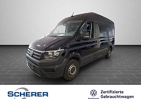 VW Crafter 35 KW MR, Hochdach, Klima, el. Spiegel, Boden