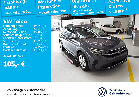 VW Taigo 1.0 TSI Life FrontAssist CS13MV