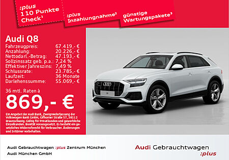 Audi Q8 50 TDI qu. triptr. Pano/Virtual+/HUD/Kamera/AHK