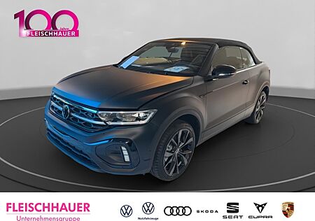 VW T-Roc Cabrio limitierte Edition Black Plus R-Line AD AHK-abnehmbar Navi Leder digitales Cockpit