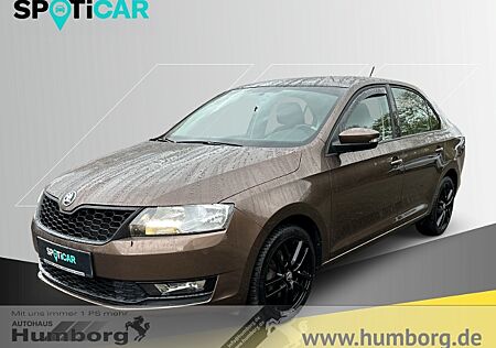 Skoda Rapid 1,0 TSI Ambition AHK-abnehmbar SHZ Temp PDC Speedlimiter Alu Klima Freisprech BT