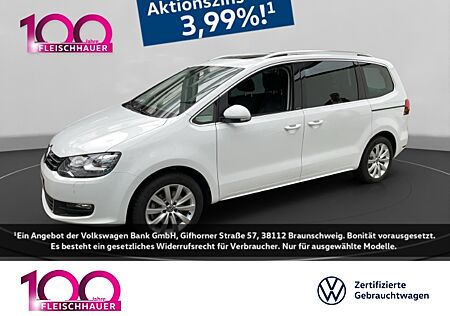 VW Sharan 1.4 TSI DSG 7-Sitzer AHK Pano Navi Soundsystem Dynaudio Bi-Xenon